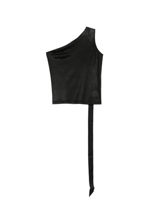 Ziggy T in jersey nero RICK OWENS DRKSHDW | DS01F4114JL09